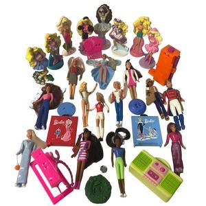 Barbie Set of 22 McDonalds HM Toys 98-02, Mattel, Accessories, Vintage Toys